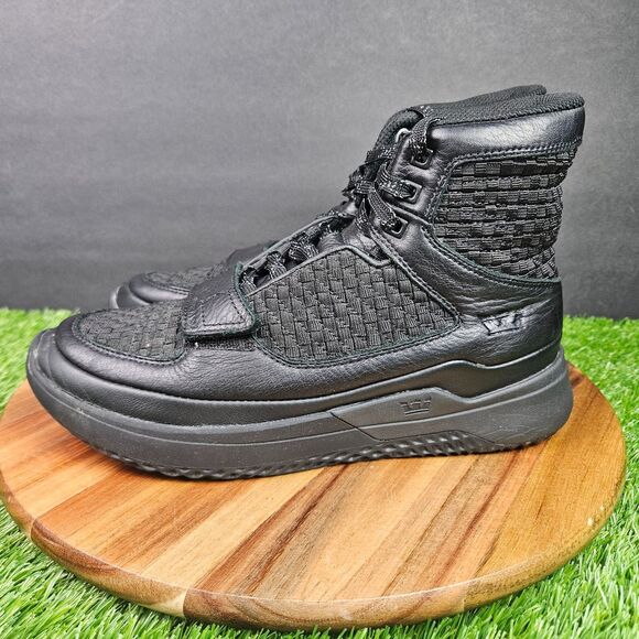 Supra Theory Shoes Mens Size 7 Triple Black Casual Sneakers High Top 05904 001 main image 10